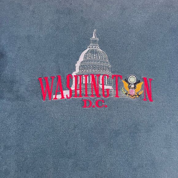 Vintage 1990s Washington DC Pullover Crewneck Sweatshirt Size Large - Picture 5 of 9